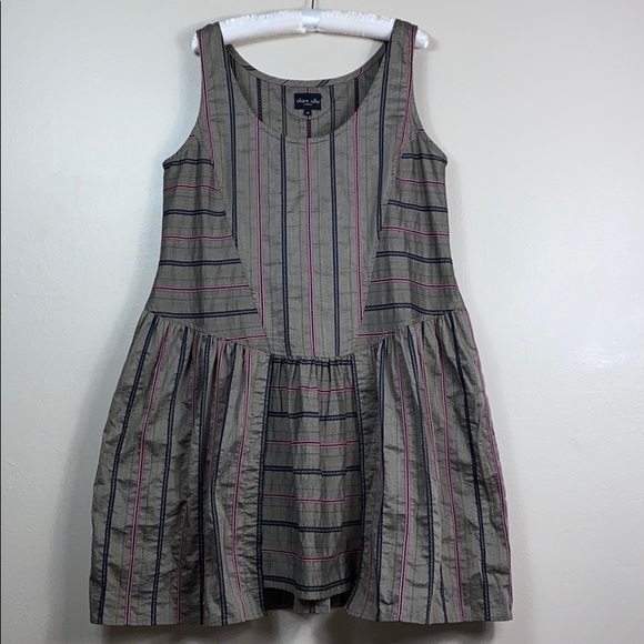 Olars Ulla clay colored unique dress size medium - Picture 1 of 7